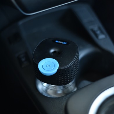 Compact enough to fit in your car cupholder.