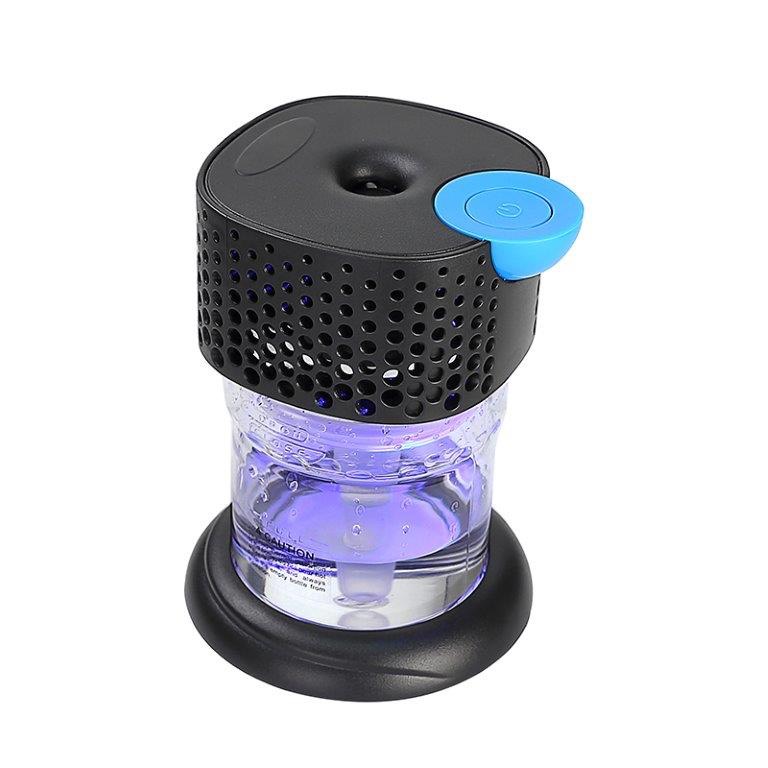 Unit when powered on.